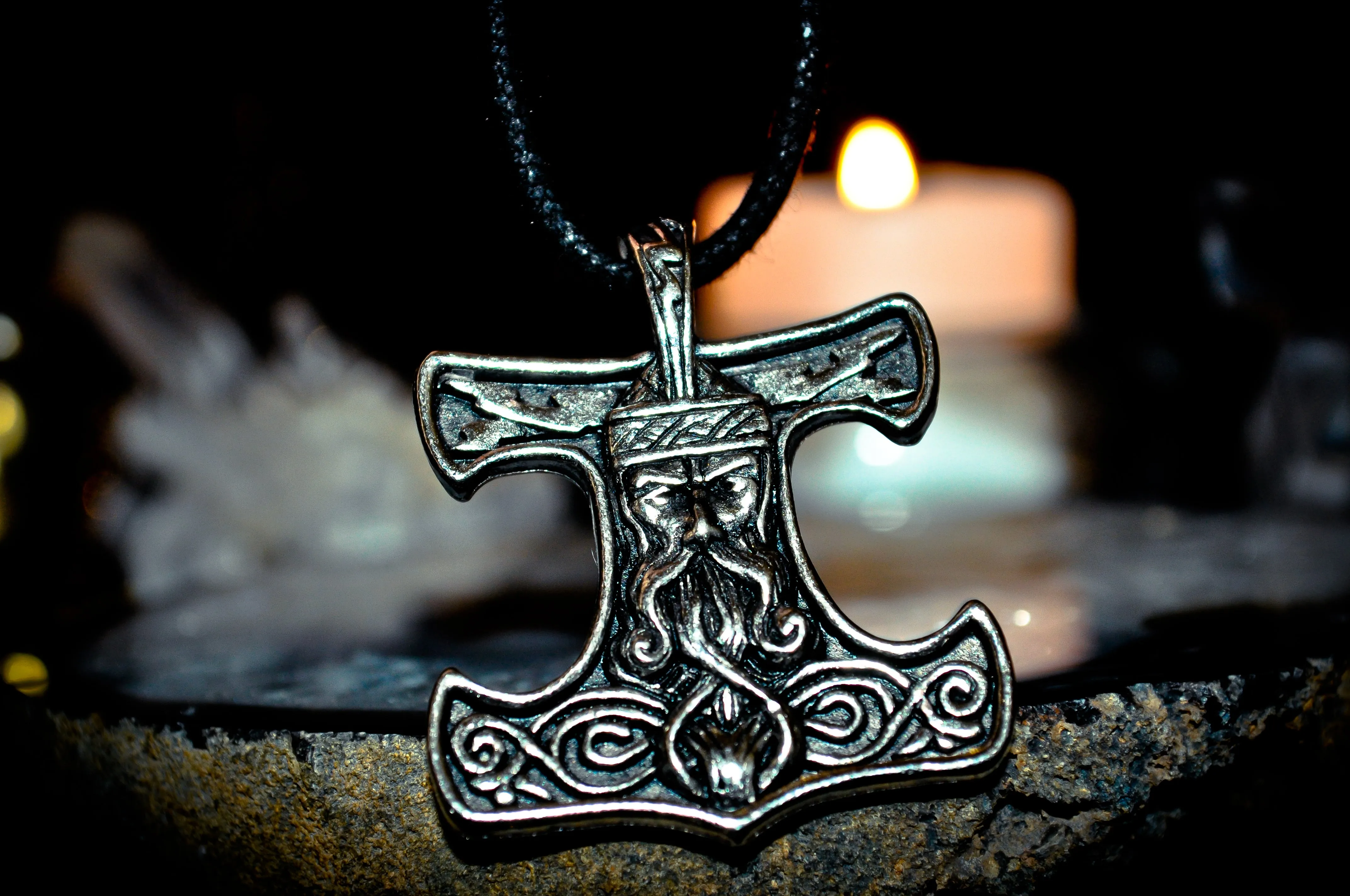 HAUNTED NORSE DJINN ALMIGHTY POWER of THOR AMULET! GENIE PENDANT** UNLEASH SECRETS & MAGICK OF NORSE GODS! ** OCCULT WISDOM & WISHES! **