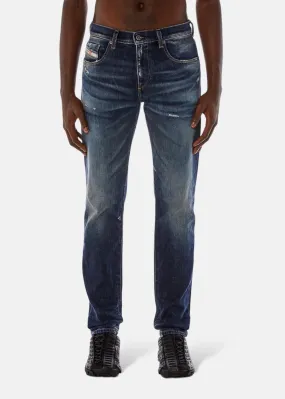 Jeans Diesel Slim 2019 D-Strukt Bleu Foncé