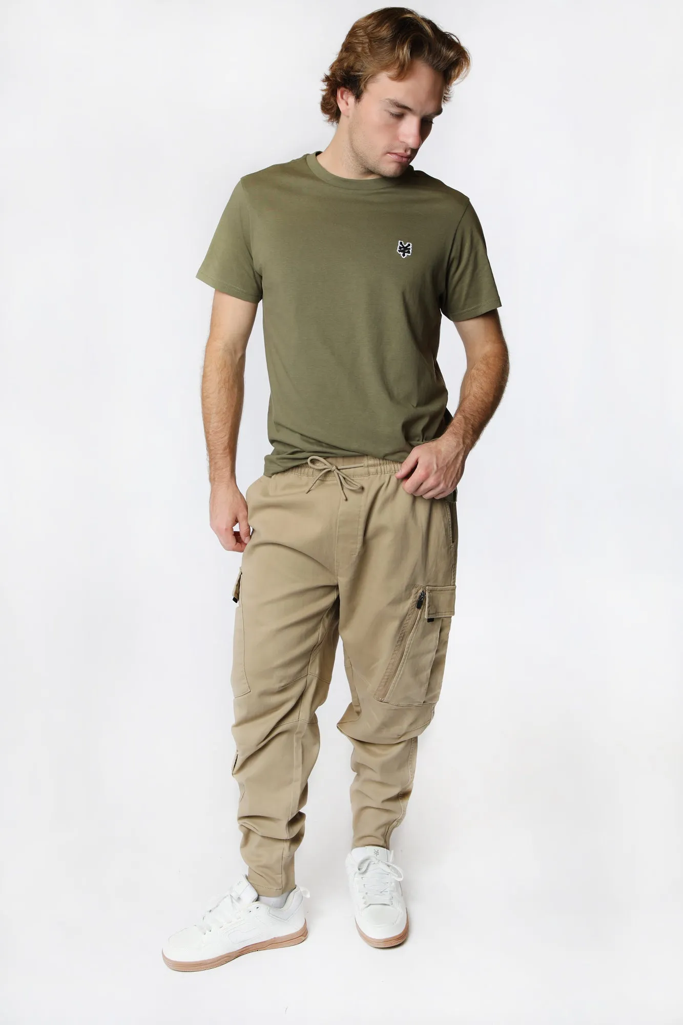 Jogger Cargo en Tricot Doux Zoo York Homme