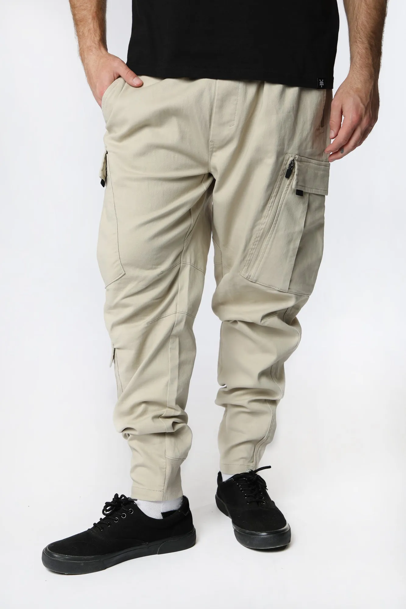 Jogger Cargo en Tricot Doux Zoo York Homme