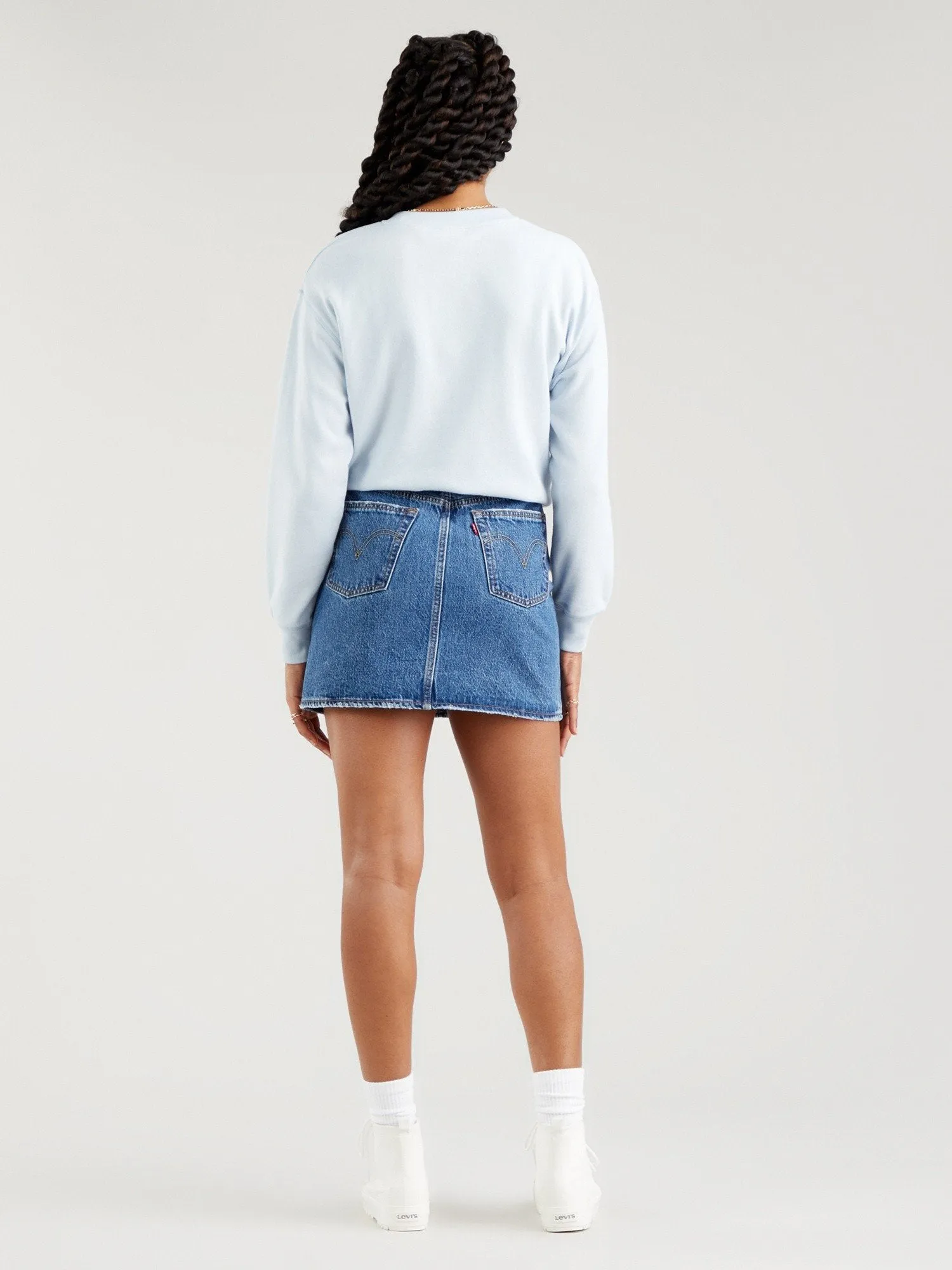 JUPE LEVI'S DESTRUCTURE TAILLE HAUTE