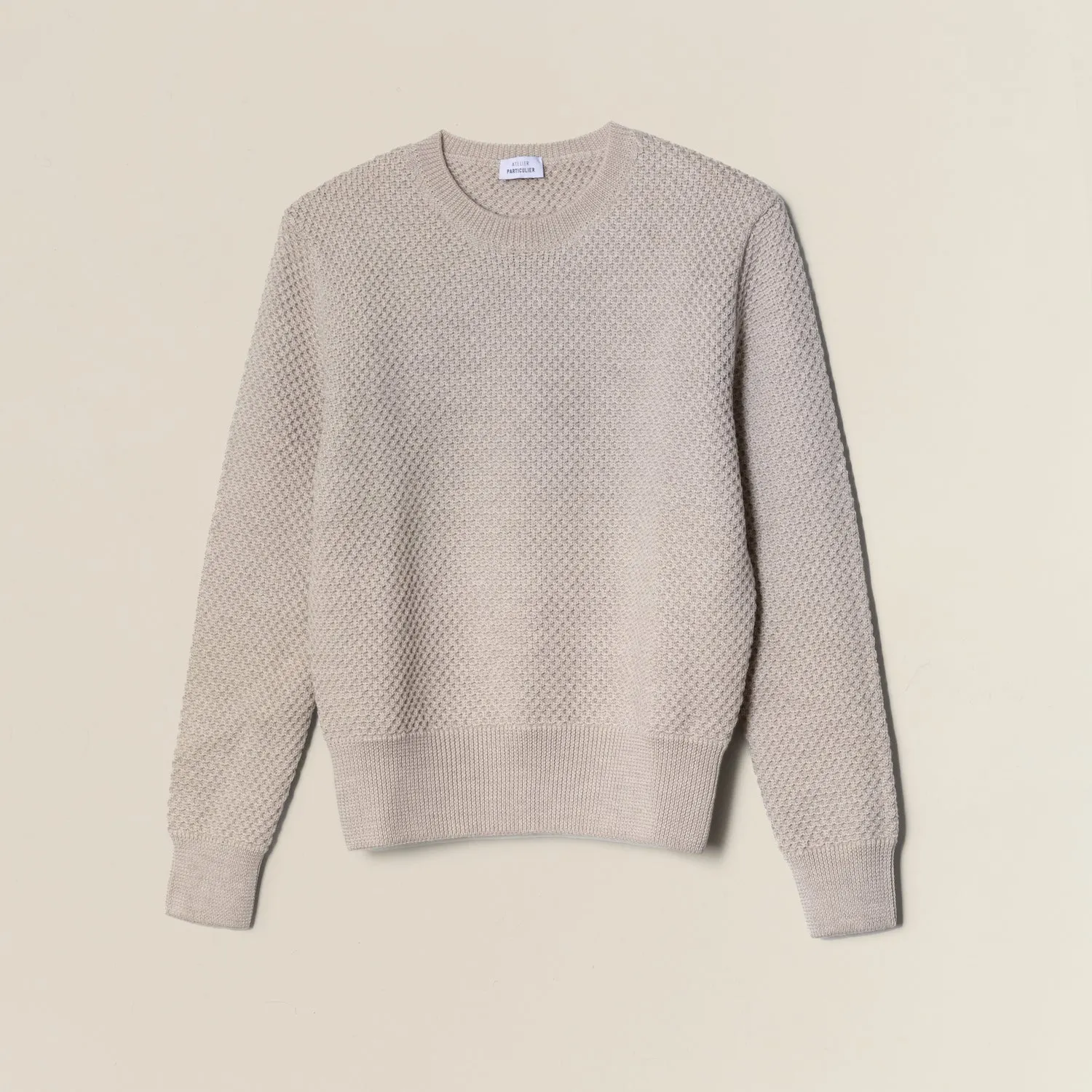 Le Pull Mérinos Nid d'Abeille Cannaregio