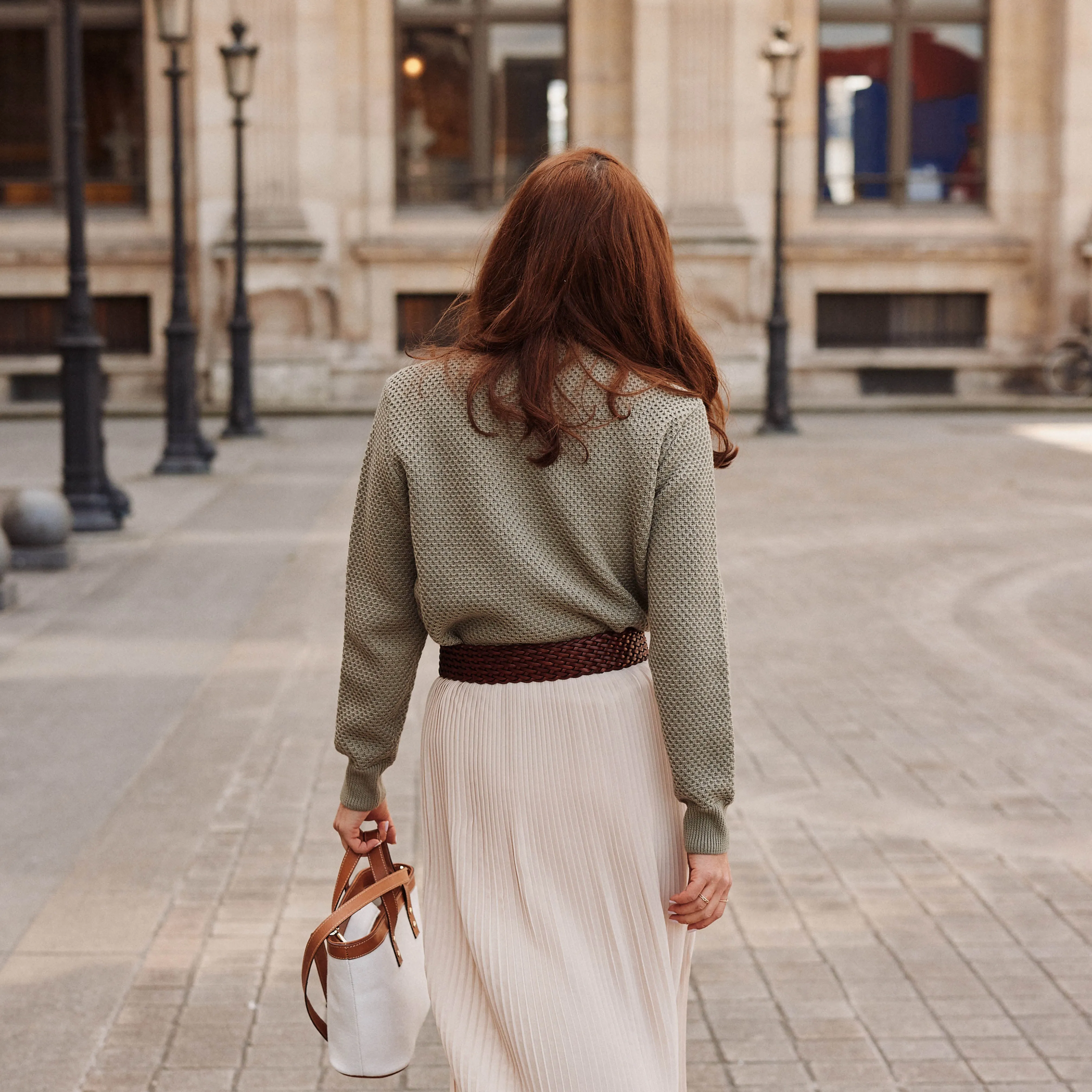 Le Pull Mérinos Nid d'Abeille Cannaregio