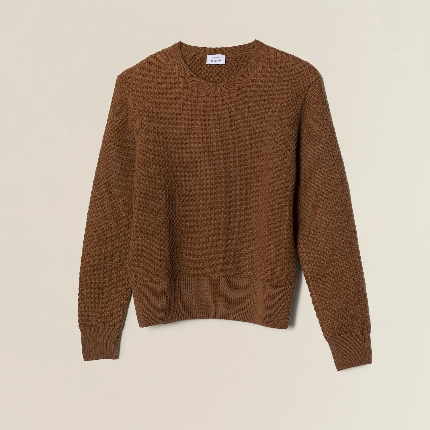 Le Pull Mérinos Nid d'Abeille Cannaregio