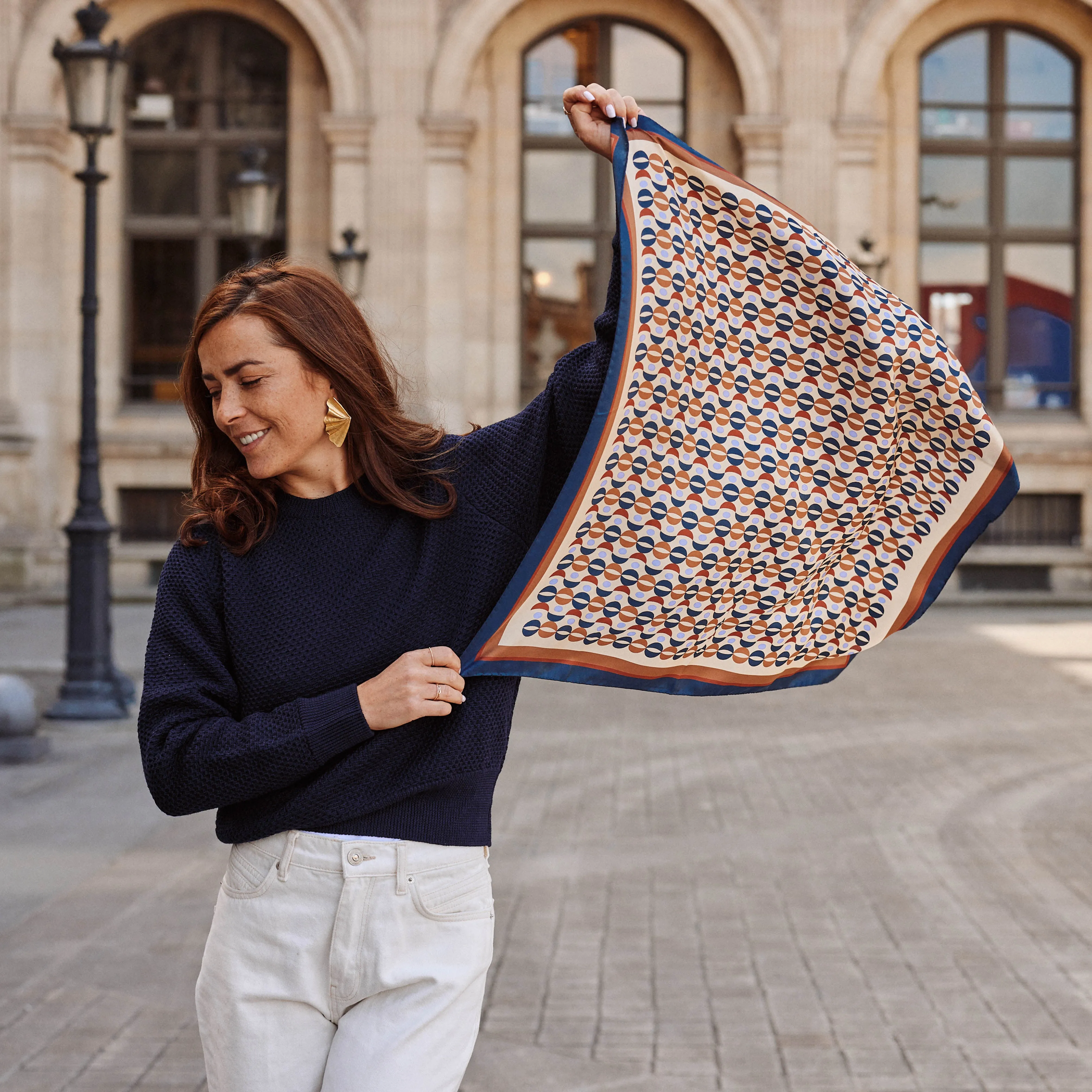 Le Pull Mérinos Nid d'Abeille Cannaregio