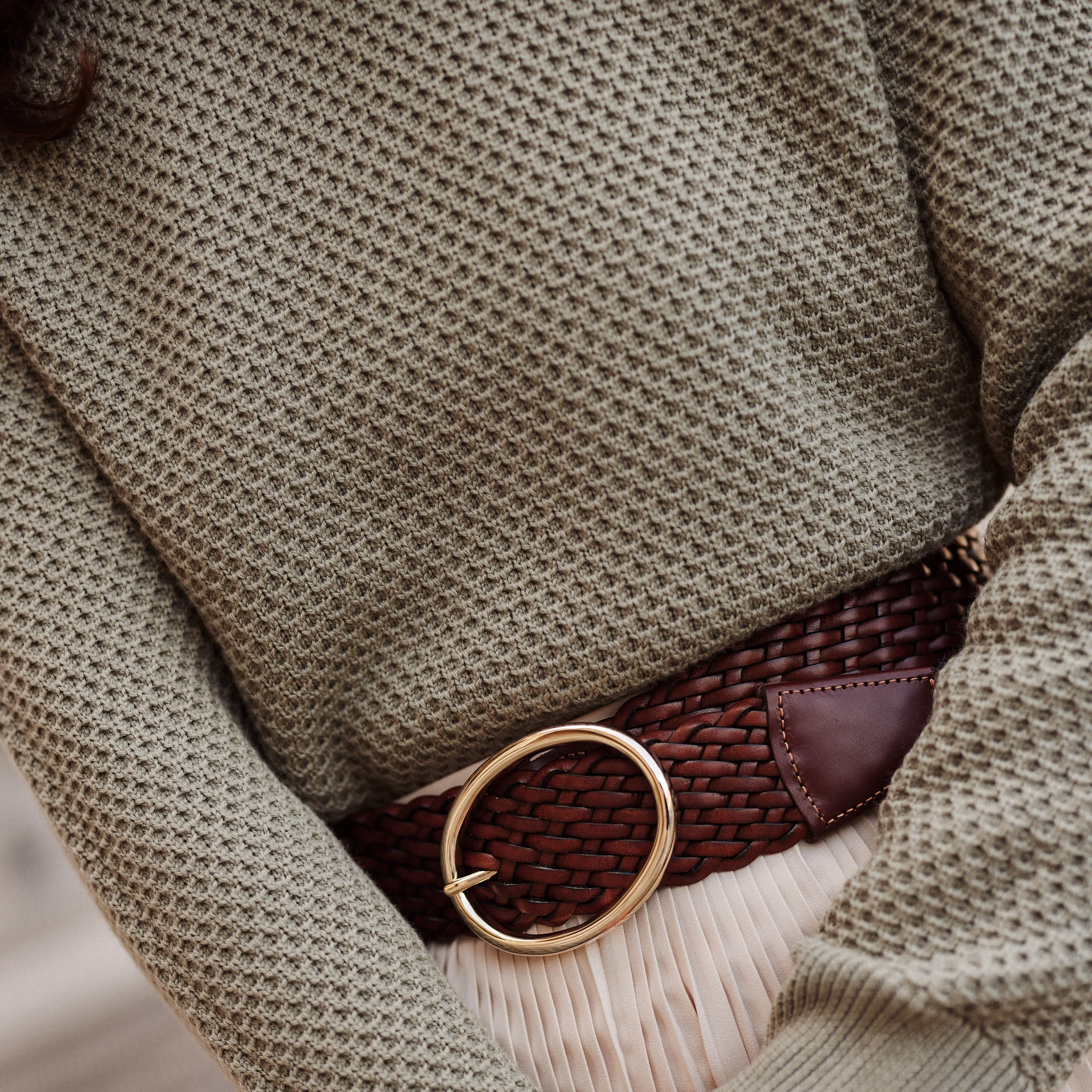 Le Pull Mérinos Nid d'Abeille Cannaregio