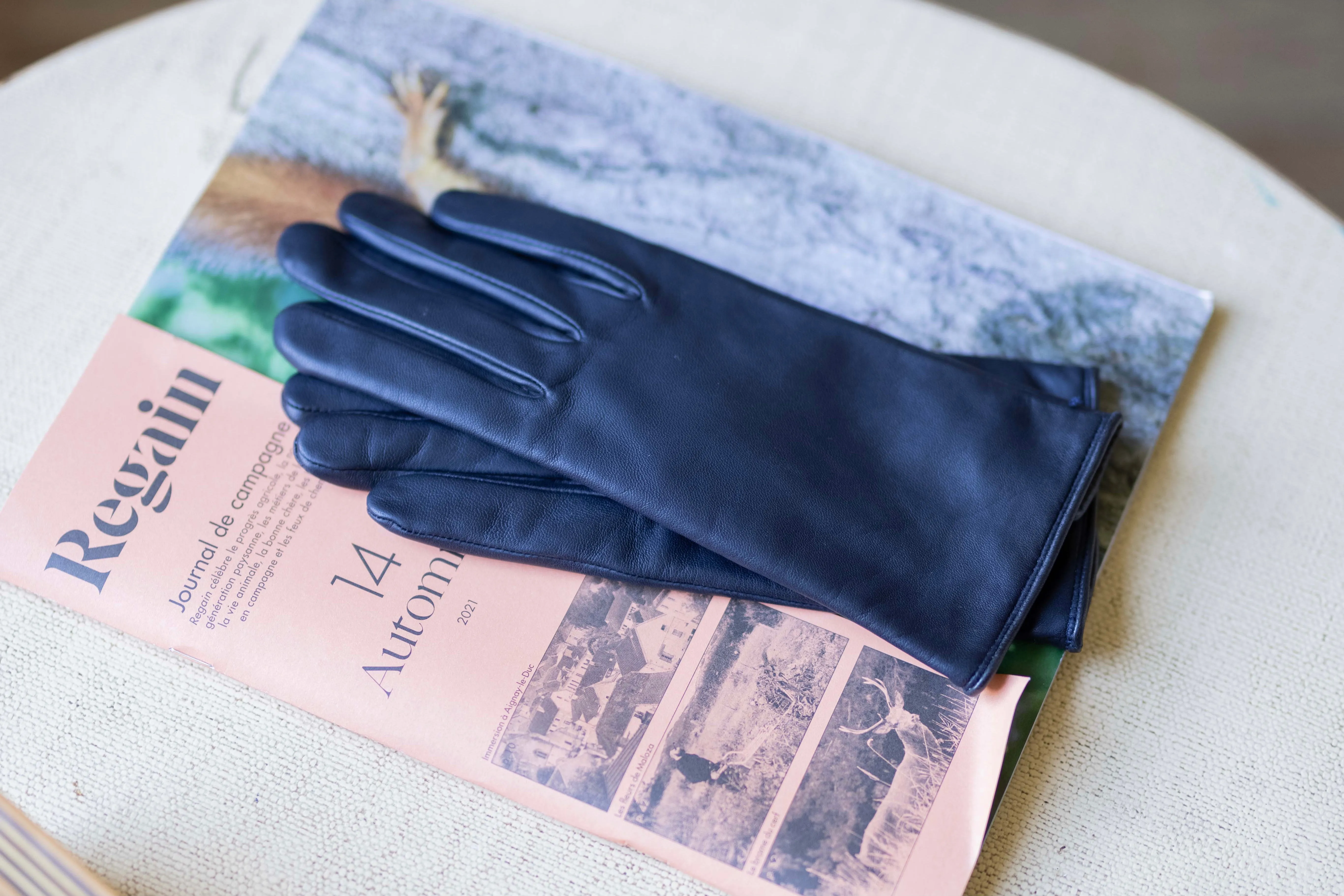 Les Gants Cuir Classiques Femme