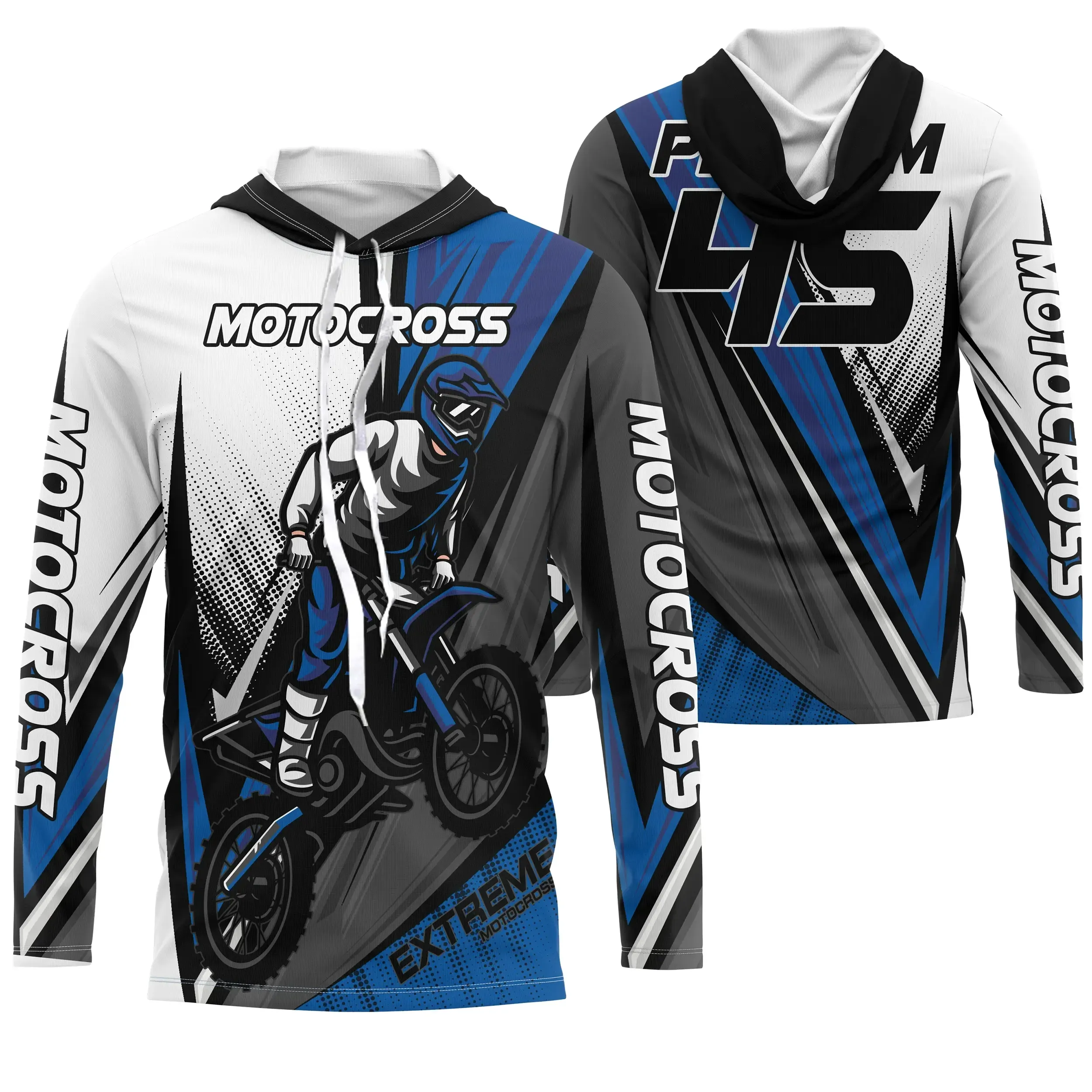 Maillot De Cross, Dirt Bike Extreme, Cadeau Personnalisé Fan Motos Tout-Terrain - CT15122235