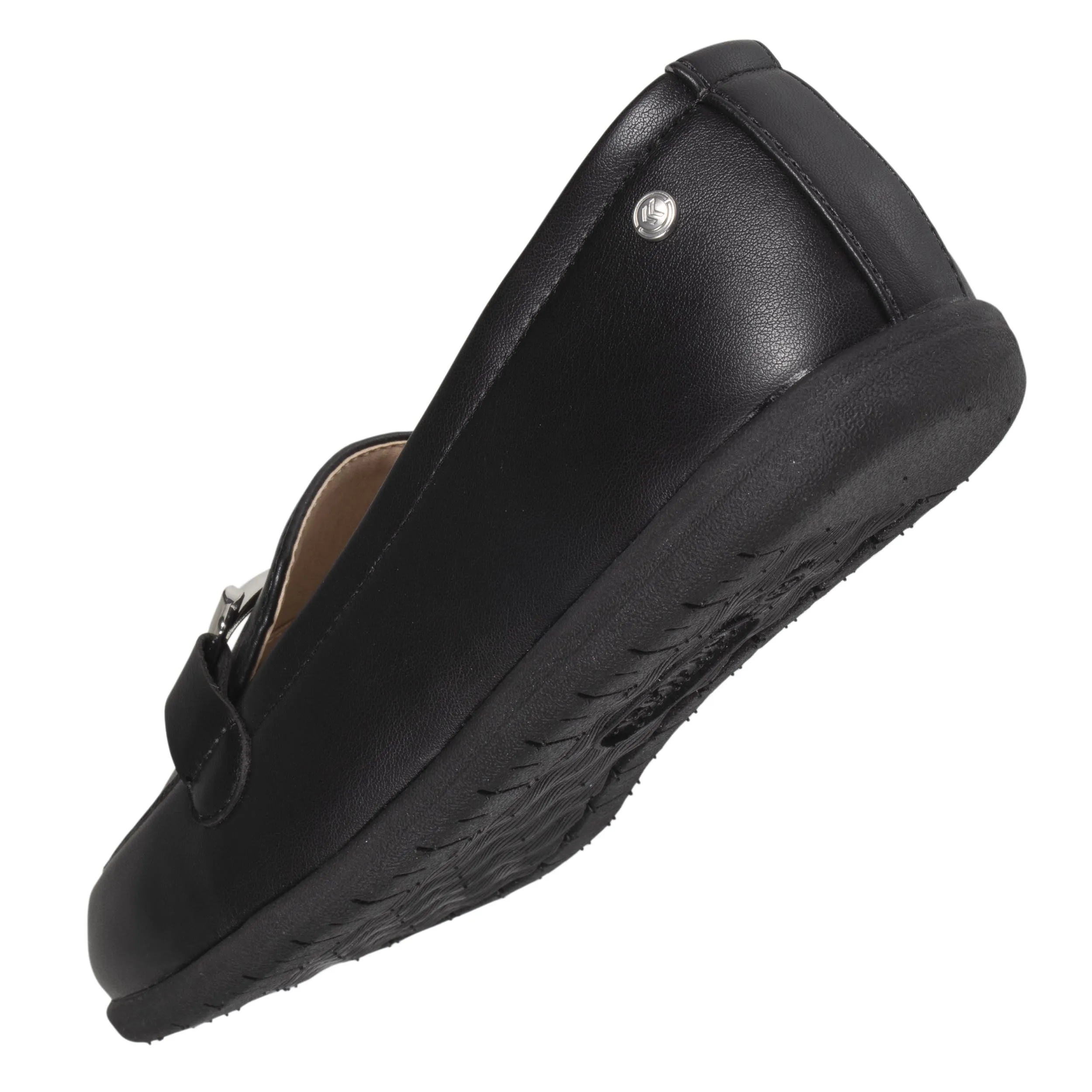 Mocassins Femme accessoire argenté