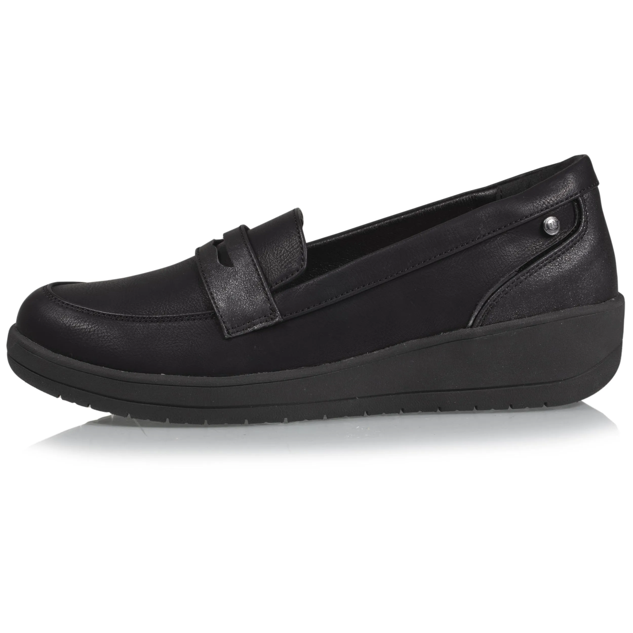 Mocassins Femme CONFORT PLUS classiques Noir