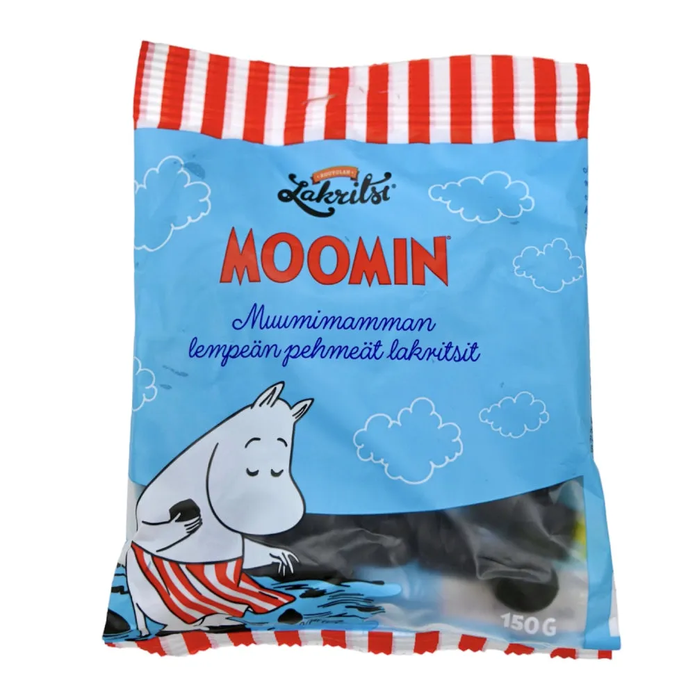 Moominmamma Liquorice Bites 150 g - Kouvolan Lakritsi