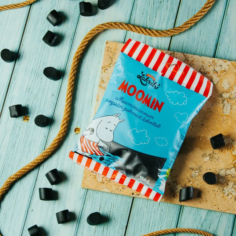 Moominmamma Liquorice Bites 150 g - Kouvolan Lakritsi