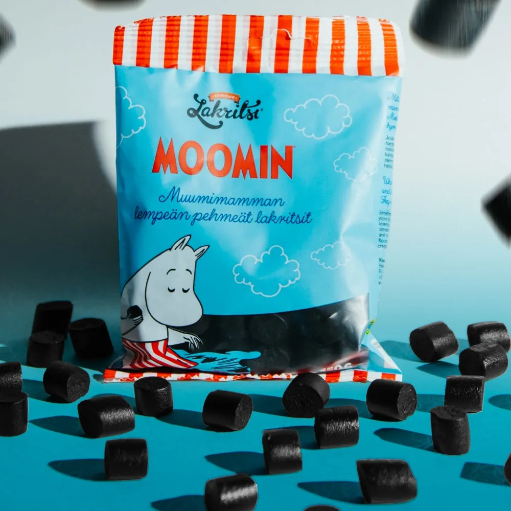 Moominmamma Liquorice Bites 150 g - Kouvolan Lakritsi