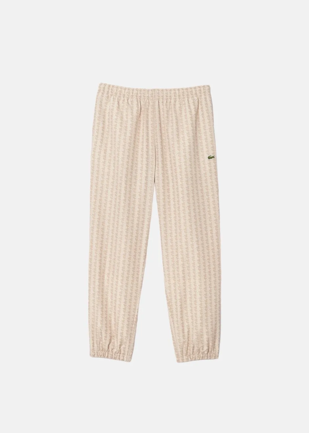 Pantalon de Survêtement Lacoste - Monogramme Iconique beige