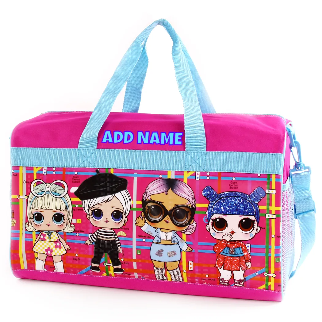 Personalized Kid's Travel Duffel Bag - LOL Surprise