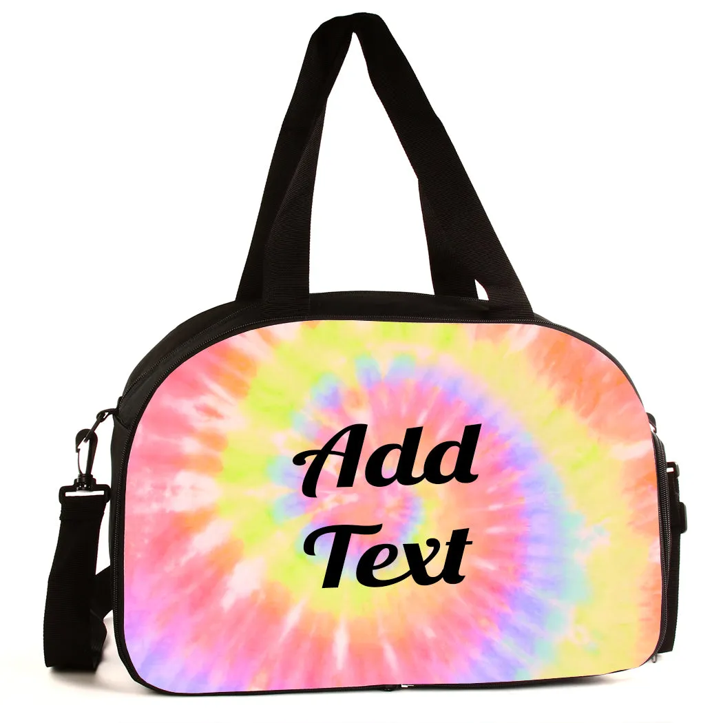 Personalized Tie Dye Backpacks / Lunch Bag / Duffel Bag / Bottle