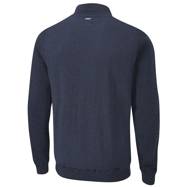 PING Pull 1/2 Zip Croy Oxford blue