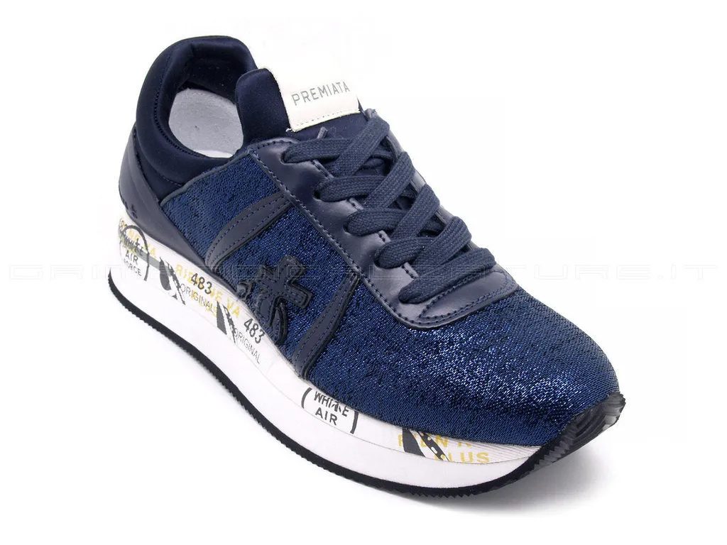 Premiata Liz sneakers tessuto lurex