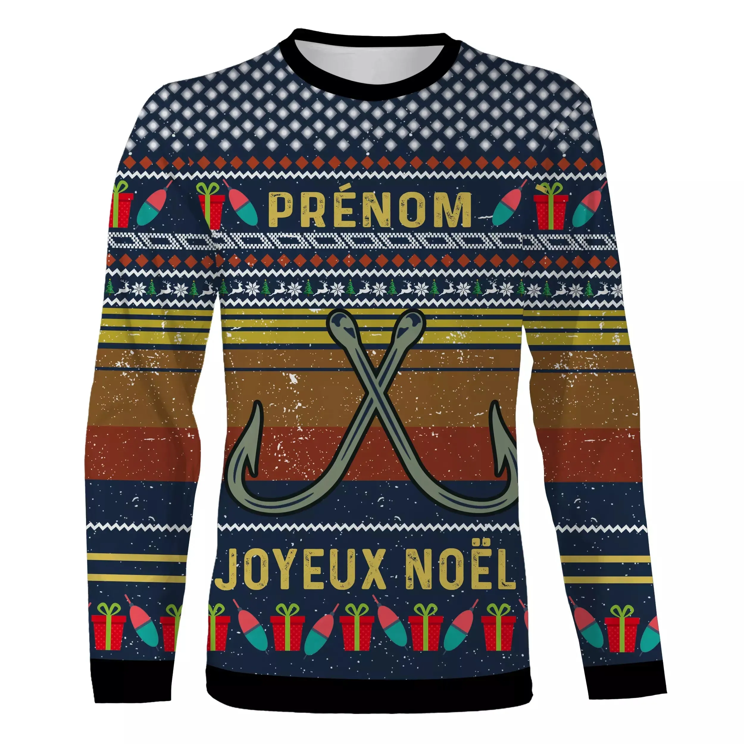 Pull De Nol, Cadeau Personnalisé Pêcheur, Crochet de Pêche - CT12112242