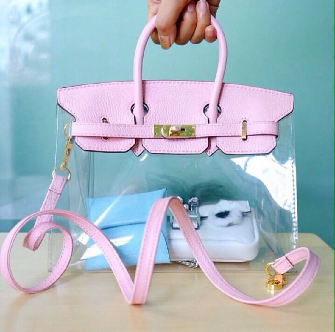 PVC Leather Birkin