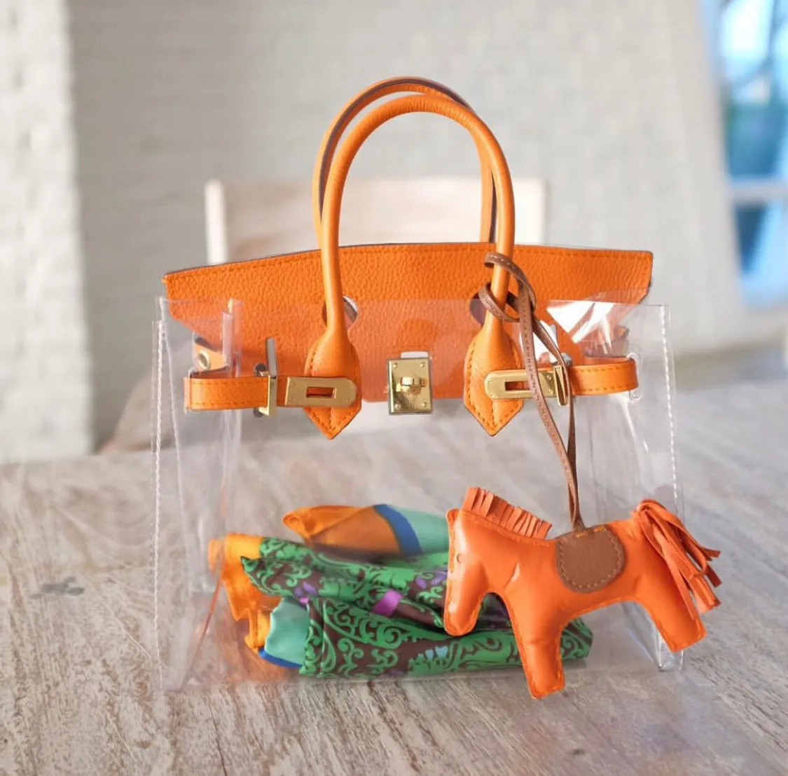 PVC Leather Birkin