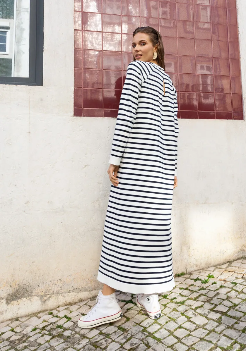 Robe-Pull ELVAS Marinière