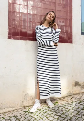 Robe-Pull ELVAS Marinière