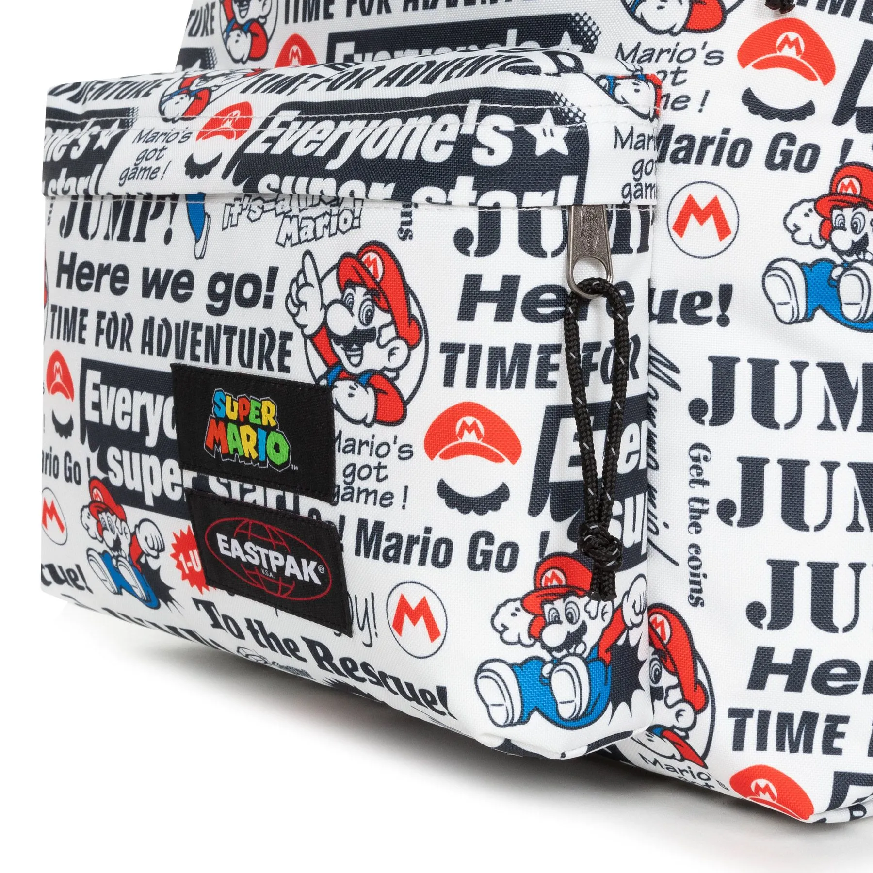 SAC EASTPAK PADDED PAK'R SUPER MARIO NEWSPAPER