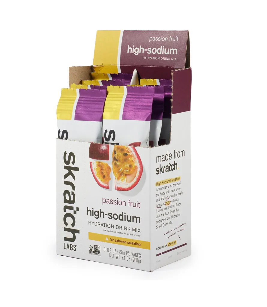 Skratch High Sodium Hydration Mix- Packets