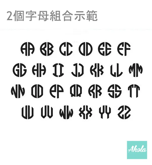 SP071 Block Monogram Initial 925 Sterling Sliver Enamel Name Earrings 字母組合琺瑯耳環