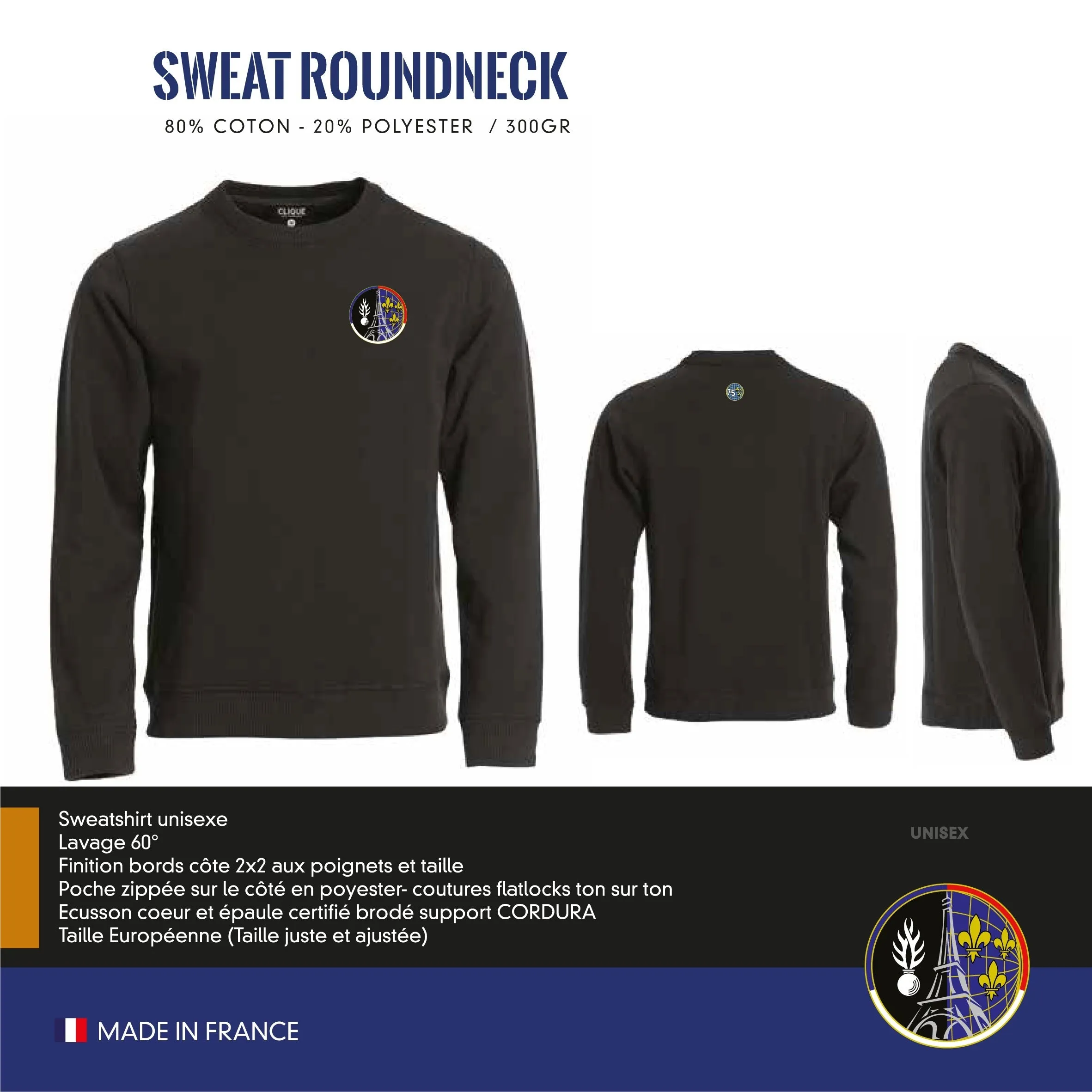 Sweat Roundneck SR PARIS