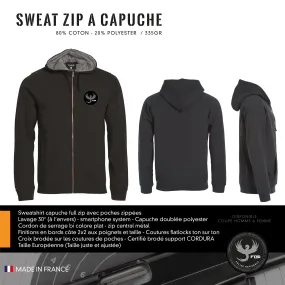 Sweat Zip à Capuche FTSI 13