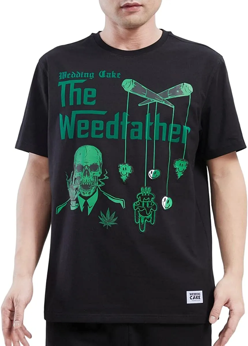 Wedding Cake Men's Weed Father T-Shirt